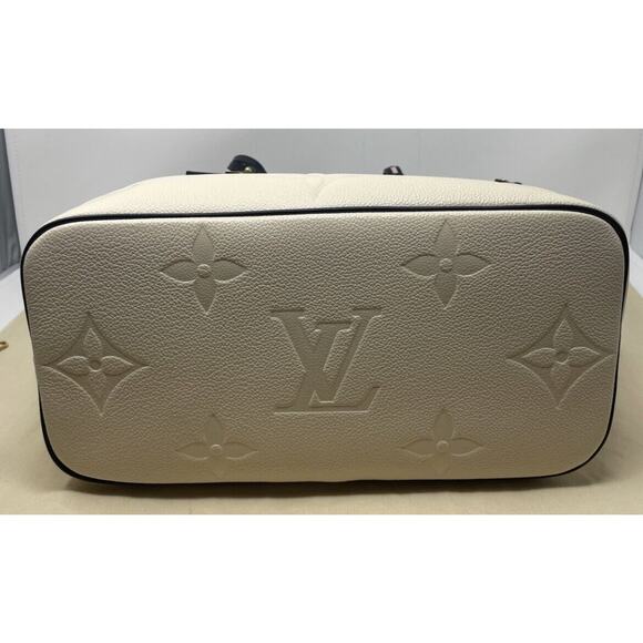 Louis Vuitton Neverfull Wild At Heart MM Ivory Leather NEW - Picture 12 of 14